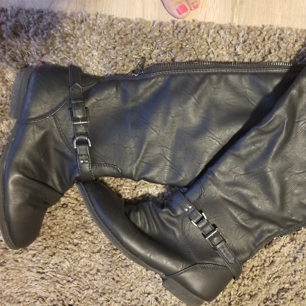 Wide calf boots